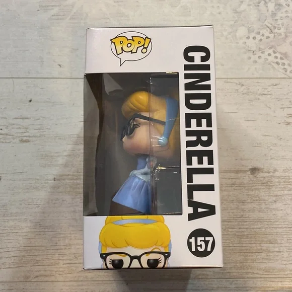 Funko Pop Nerd Cinderella #157 Disney Figure - Picture 4 of 9